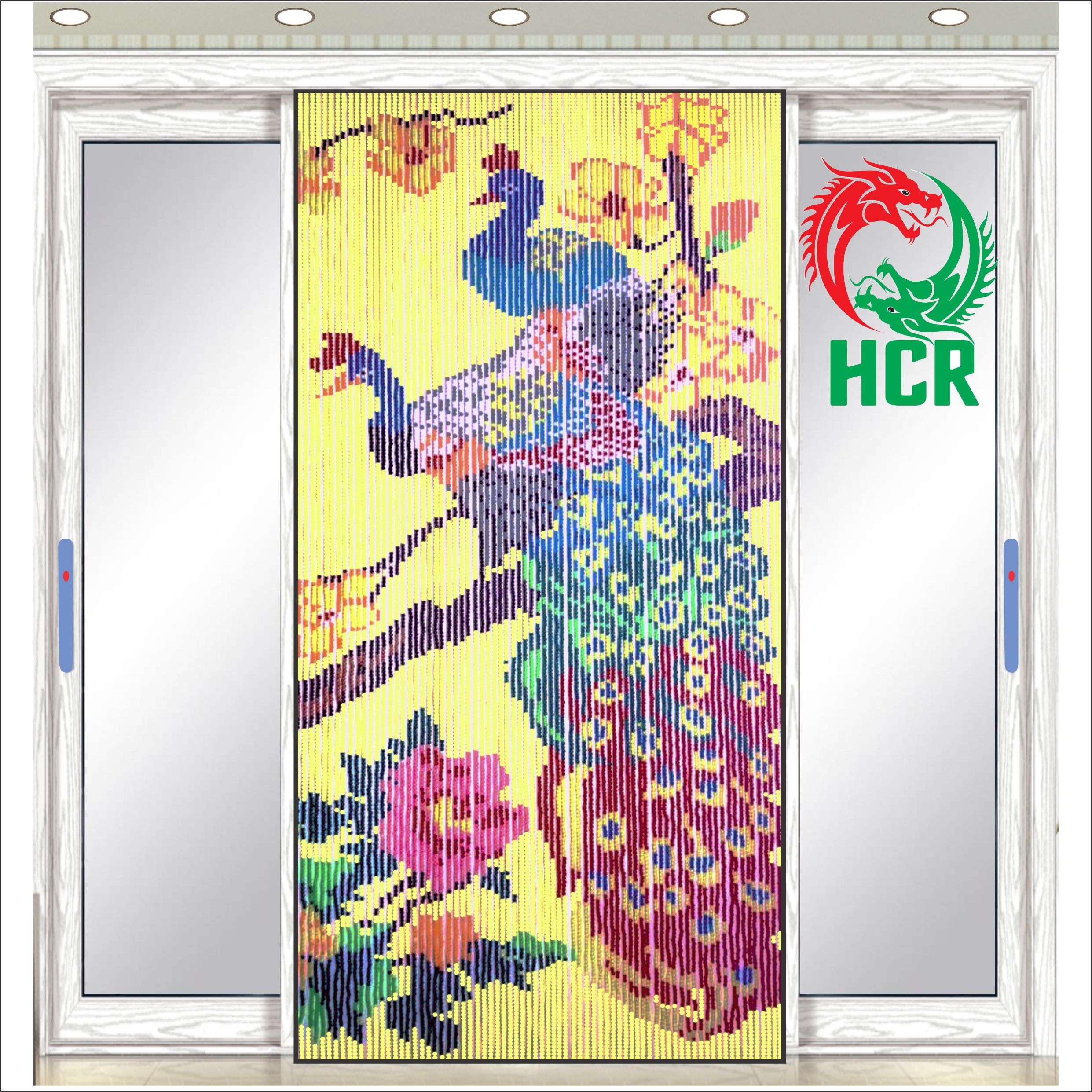 Màn hạt nhựa - Công ty Hai Con Rồng - Code 841 Công Hoa Mai