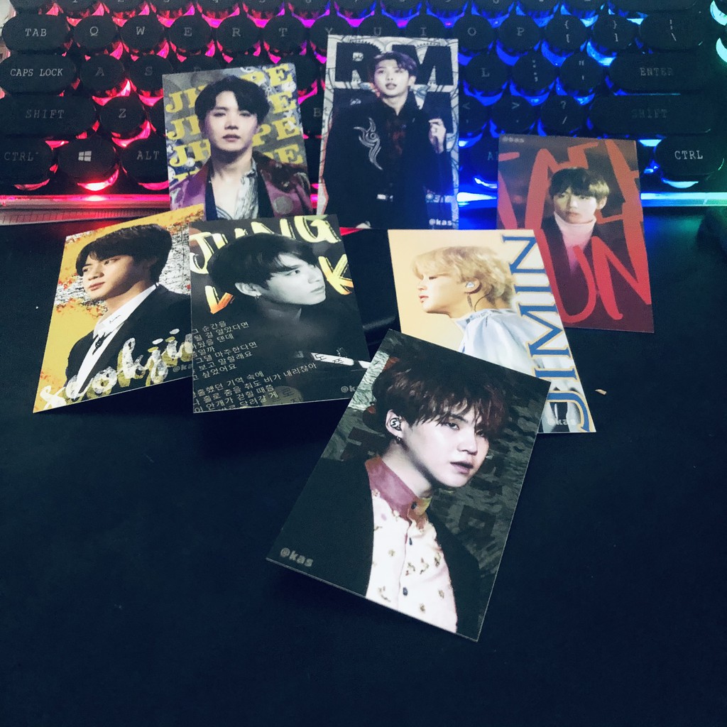 [DATA] Set 7 tấm card BTS T12 KAS - KPOP ALL STARS