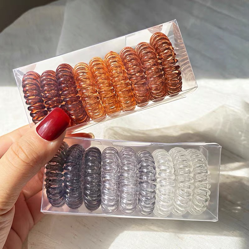 SET 3 CÁI CỘT TÓC LÒ XO PHONG CÁCH HÀN QUỐC