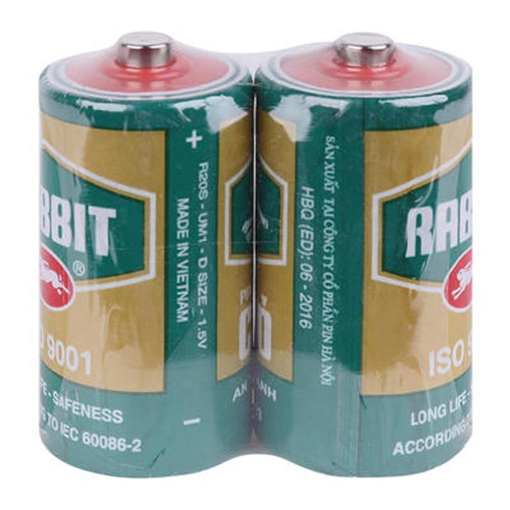 {HOT} - Vỉ 2 pin con thỏ cỡ đại mạnh mẽ, bền bỉ