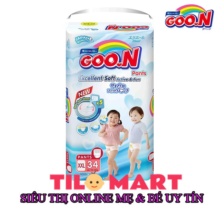 [HCM]Bỉm Goo.n Slim quần XXL34