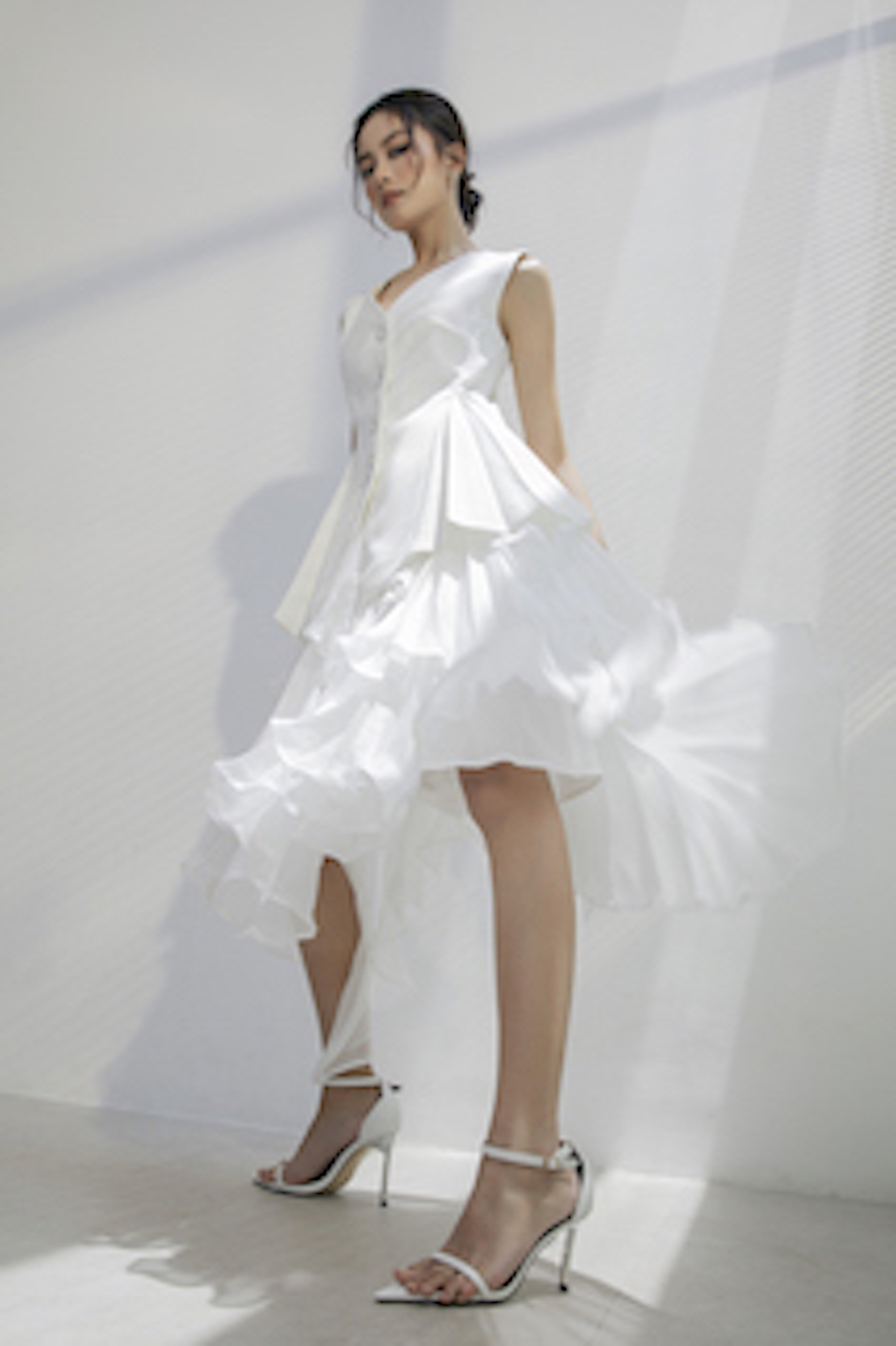 Des Fleurs chân váy dập li - Iris Pleated Skirt