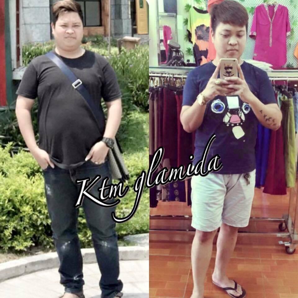 Kem thoa tan mỡ Glamida