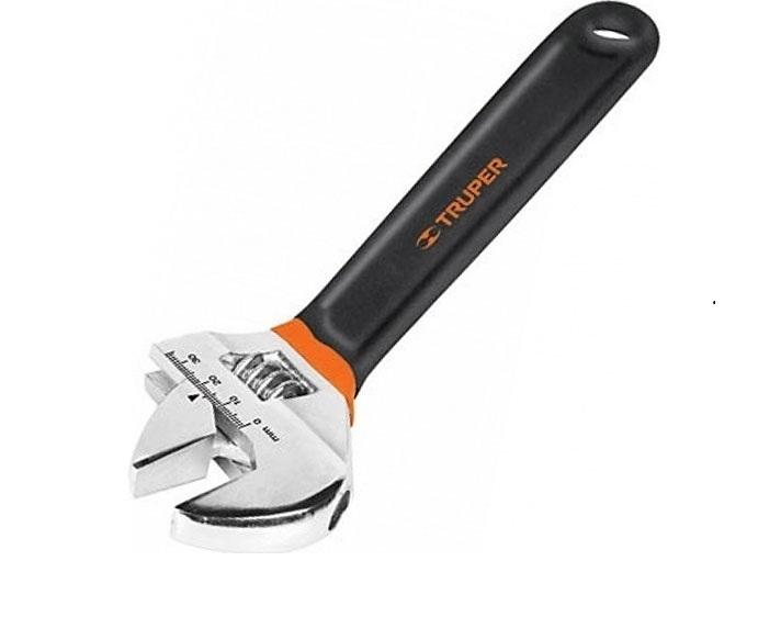 Mỏ lết 6in cán đen Truper  15509