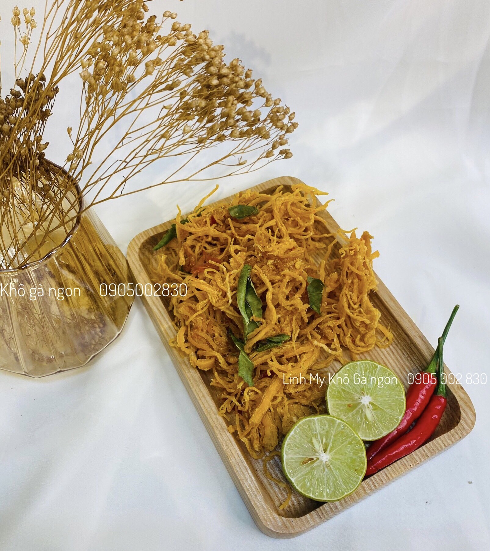 500GR KHÔ GÀ LÁ CHANH LOẠI 1