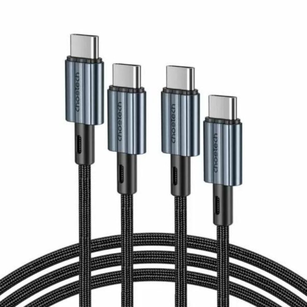 Cáp sạc nhanh và truyền dữ liệu type c to type c 60w choetech xcc-101 series