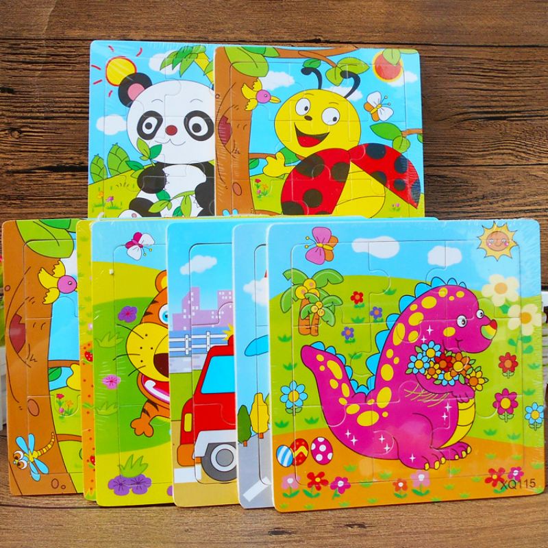 Combo ghép hình 9 mảnh cho bé