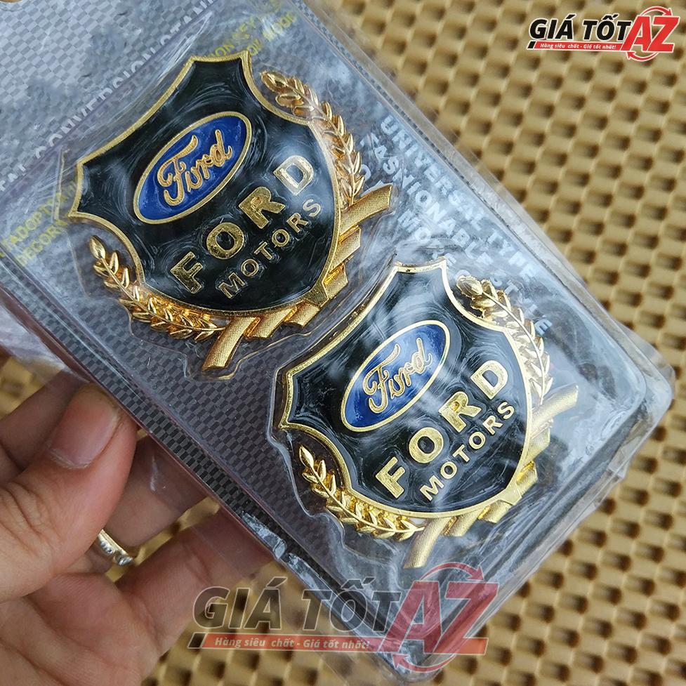 Logo bông lúa màu vàng đẳng cấp Ford