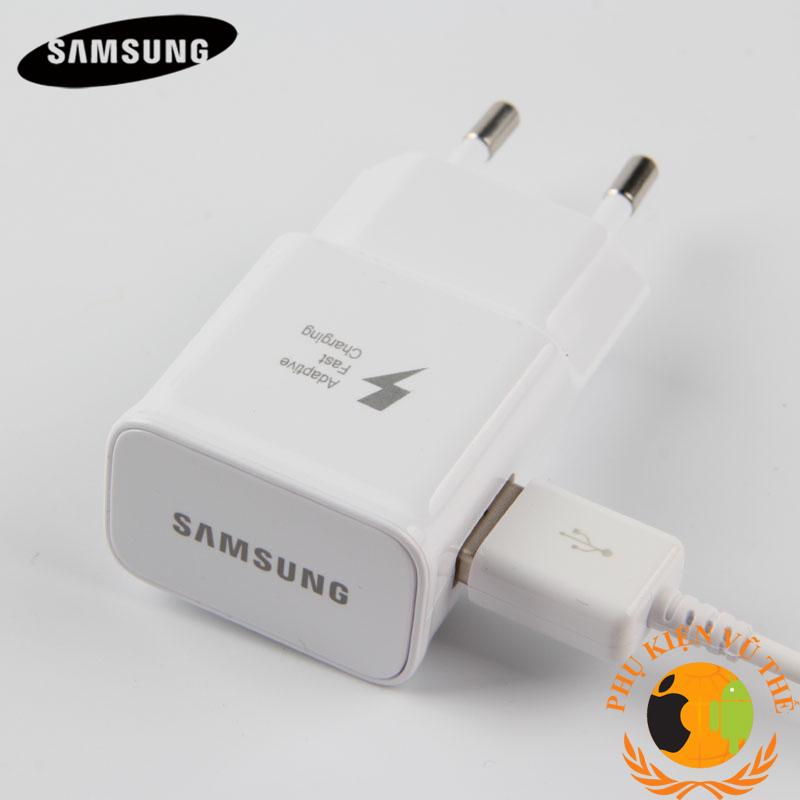 Combo Bộ Cốc Cáp Sạc Samsung Quick Charge 2A Chuẩn Hãng