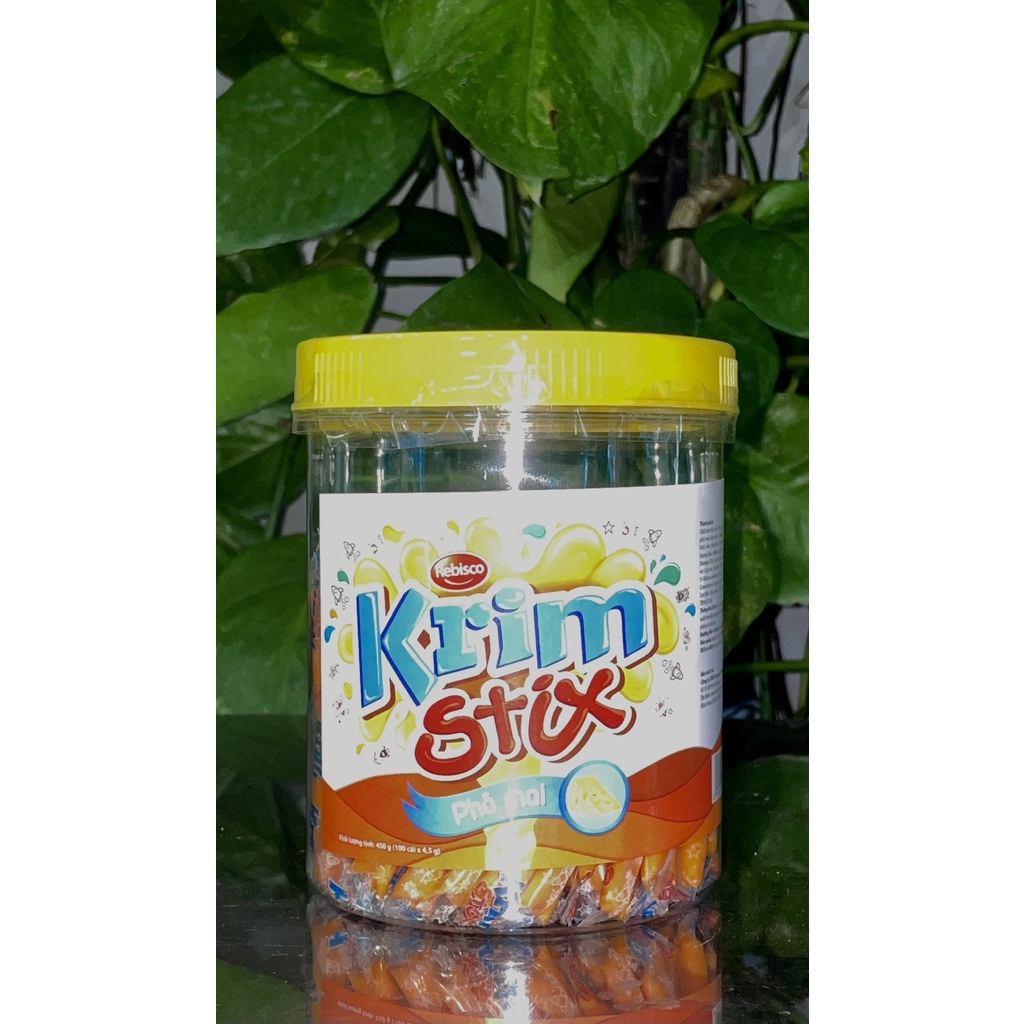 Kẹo Mềm Krim Stix Vị Phô Mai (Hộp 100 cái x 4.5g)