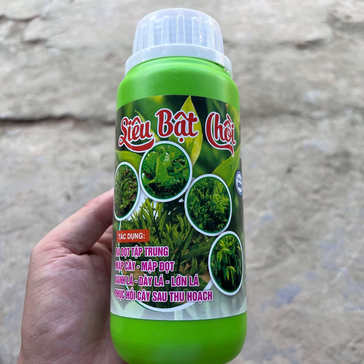 Phân bón siêu bật chồi đâm tược vọt đọt mập thân xanh lá (500ml)