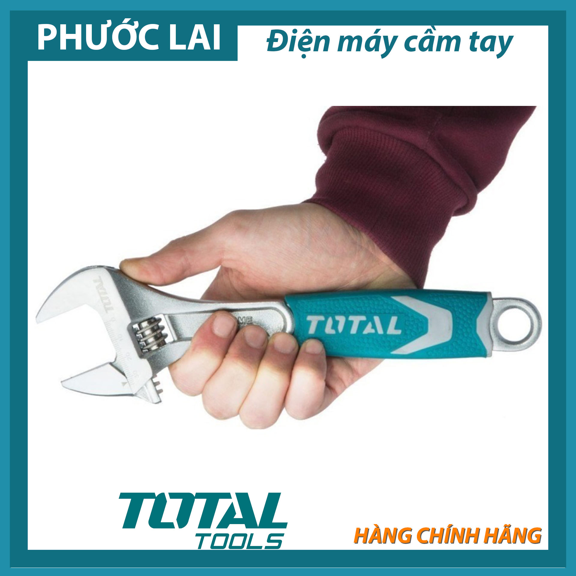 Mỏ lết 8 inch TOTAL THT101086