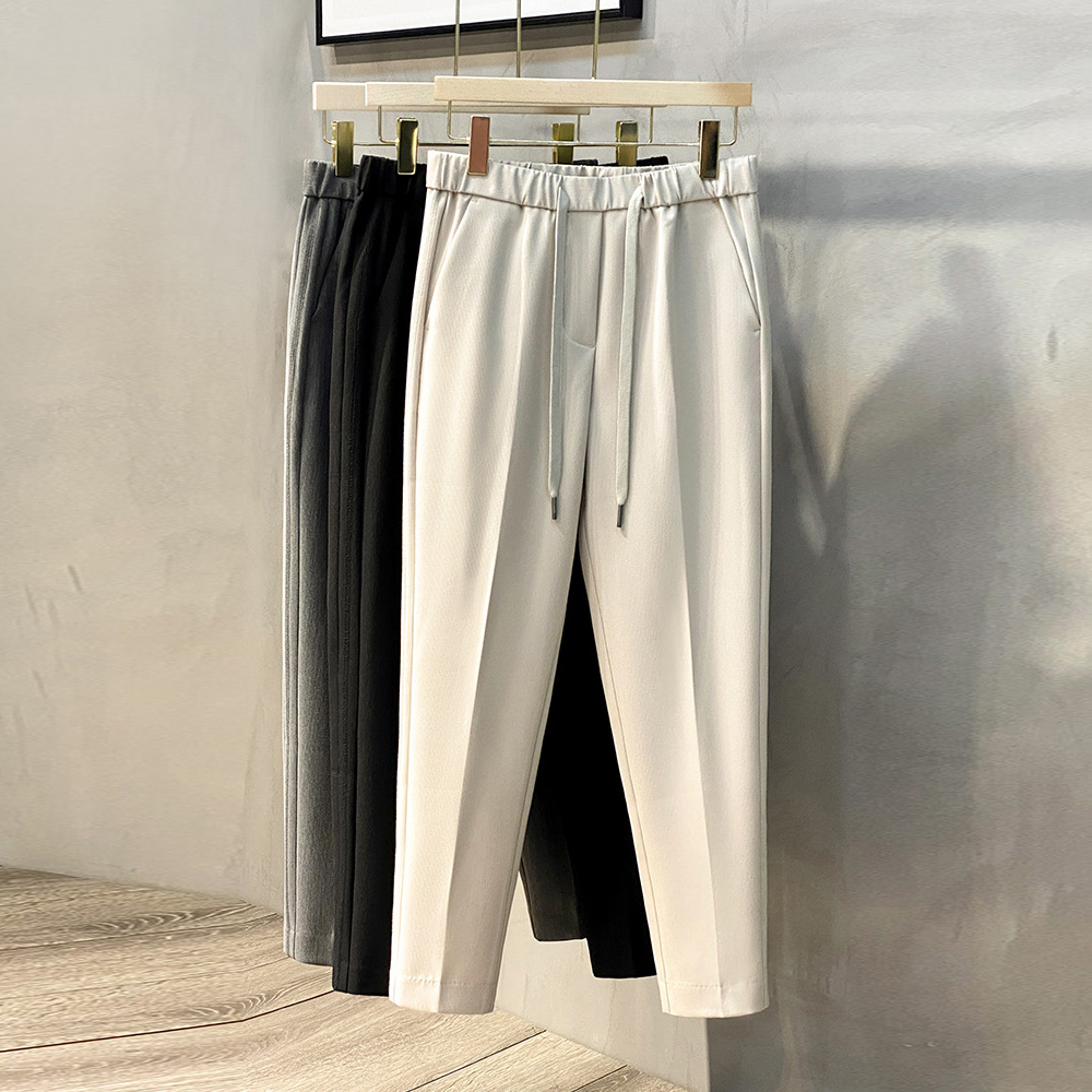 HOÀN TIỀN 15% - [MÃU MỚI] Quần Baggy Nam Ống Đứng Trơn Màu Phối Dây Rút Thời Trang Yodi QUAN NAM 114V1