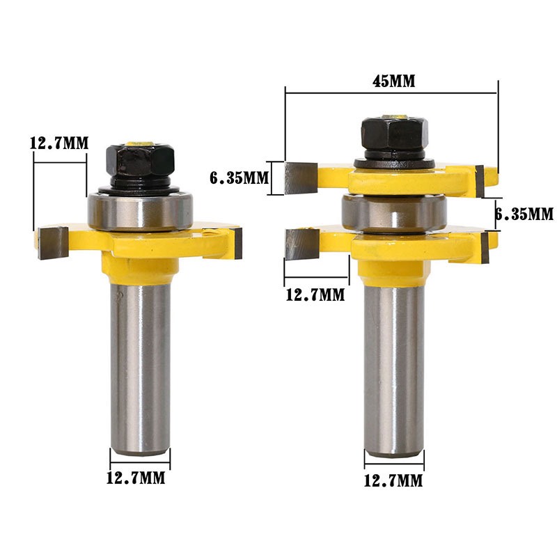 Mũi phay gỗ - mũi soi gỗ cốt 12ly7