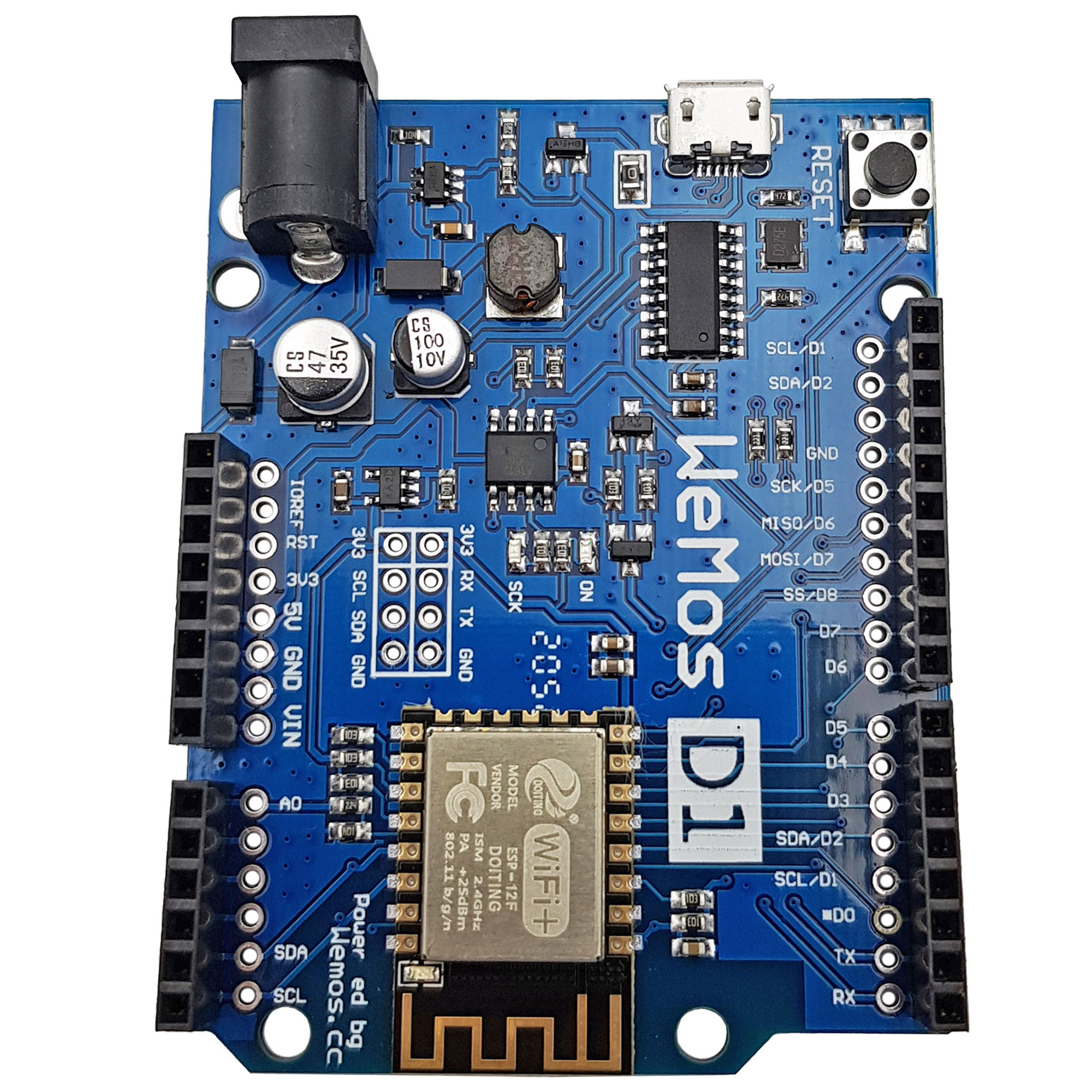 Kit Arduino Wifi ESP8266 NodeMCU Lua WeMos D1 R2
