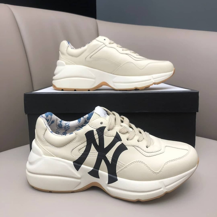 Giày Sneaker Guccci Yankess ( GC màu trắng chữ W)