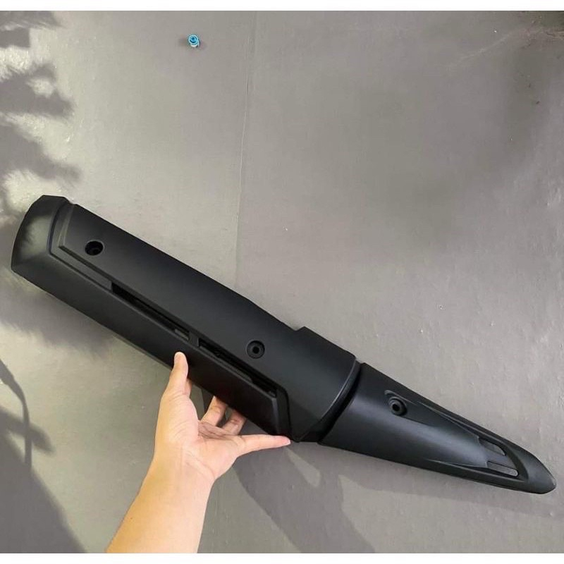 Ốp pô che pô ex150 exciter 2015-2019 kiểu tfx