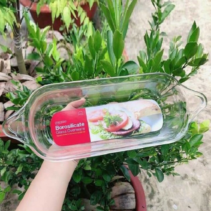 [HCM]khay thủy tinh lock&lock 1.3L - khay thủy tinh lock&lock
