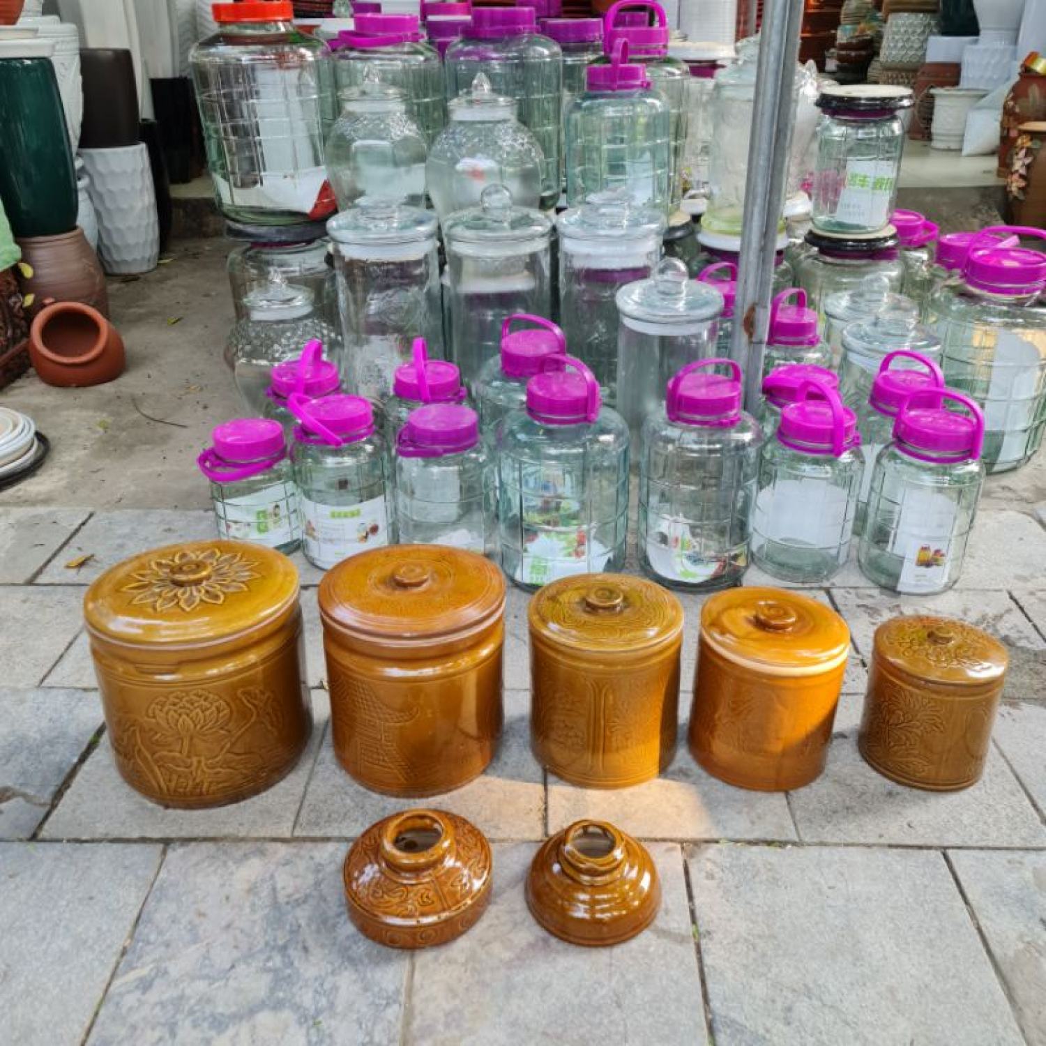 Vại muối dưa cà ⚡️bao bể vỡ⚡️ phong cách cổ xưa