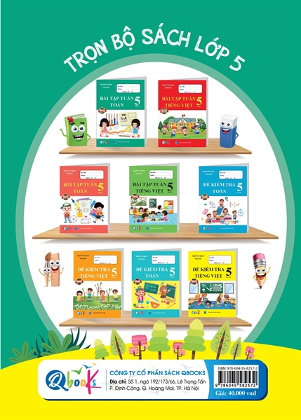 Bài tập tuần TOÁN 5 Tập 1