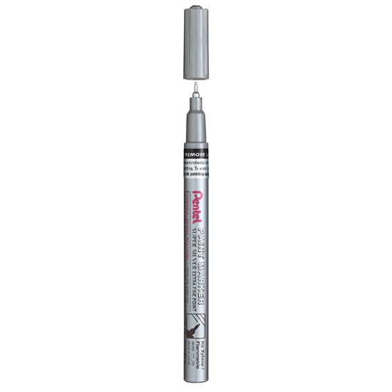 Bút Sơn Nhật Bản Pentel Paint Marker MFP10 - Với Ngòi 0.6mm - Nét Viết Nhỏ, Màu Sắc Sống Động Mịn Màng, Viết Tốt Trên Nhiều Bề Mặt - Cam Kết Hàng Chính Hãng