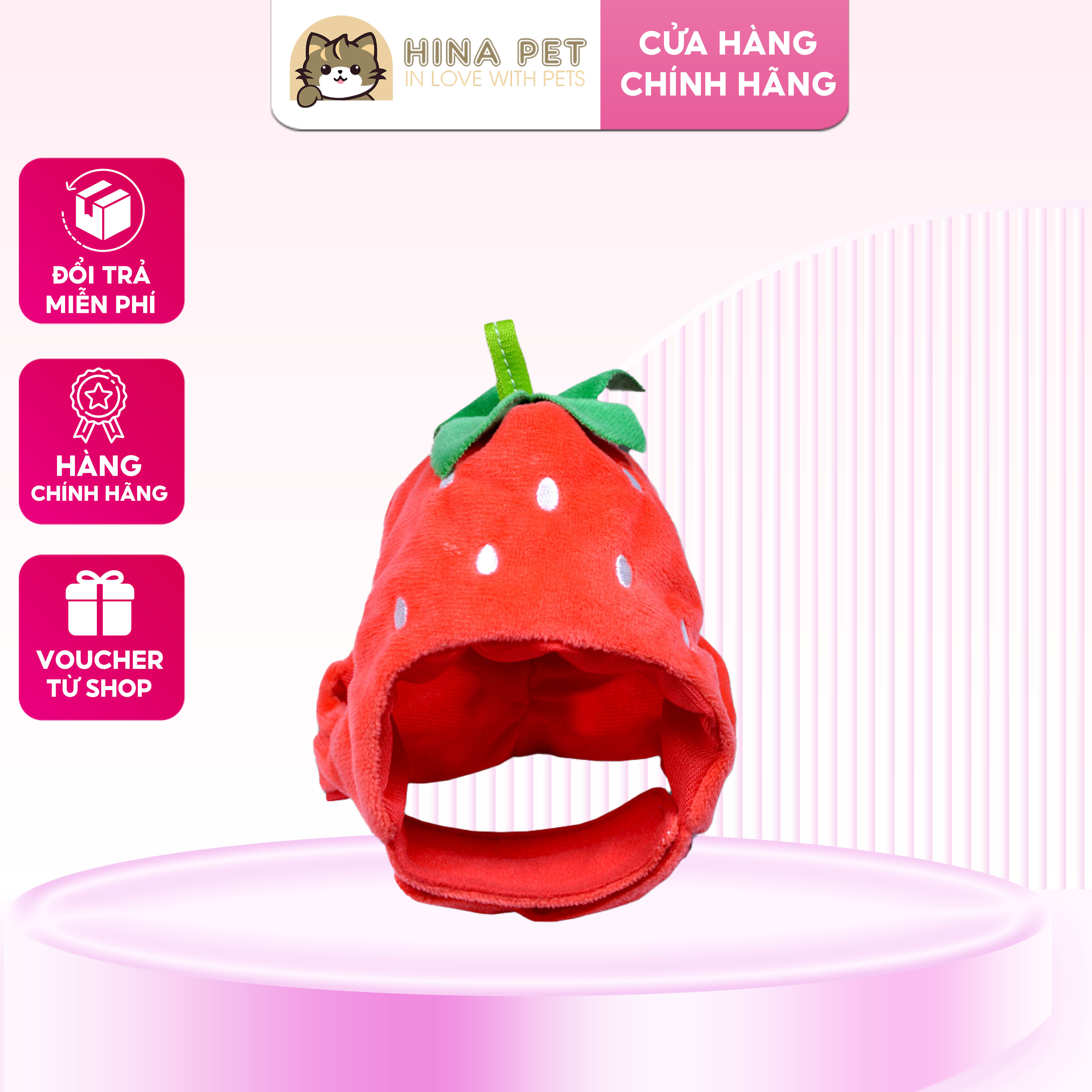 Mũ nón cho chó mèo hình dáng siêu dễ thương