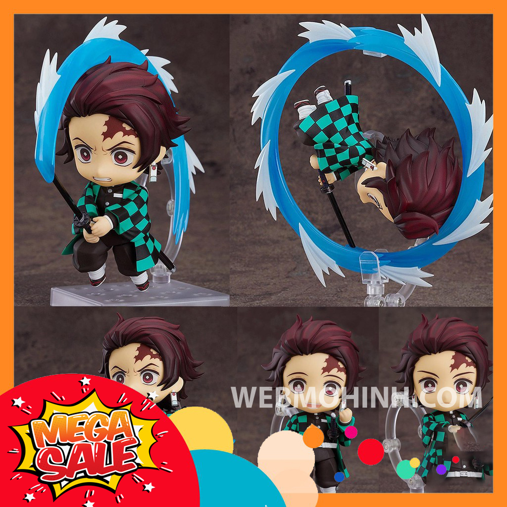 🌟GIÁ HỦY DIỆT🌟 Mô Hình Tanjiro Kamado - Thanh Gươm Diệt Quỷ Có Khớp Cử Động Nendoroid 1193
