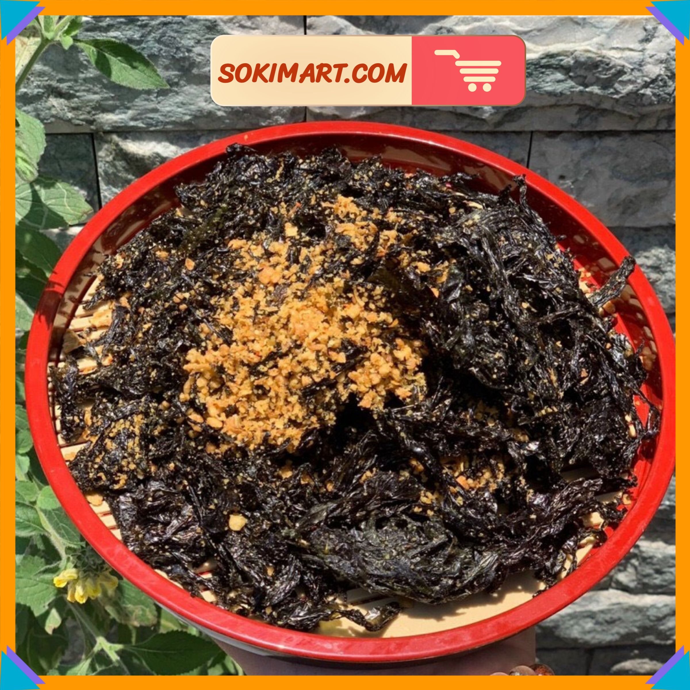 Rong biển cháy tỏi - 200g