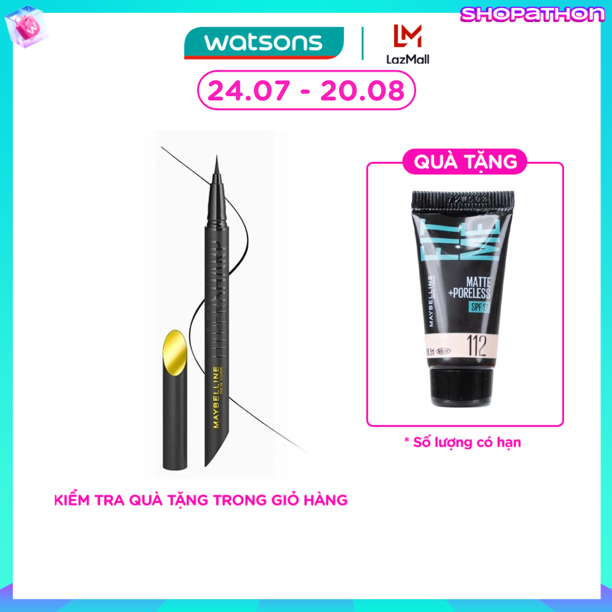 Kẻ Mắt Nước Maybelline New York Hyper Sharp Extreme Liner 0.4g