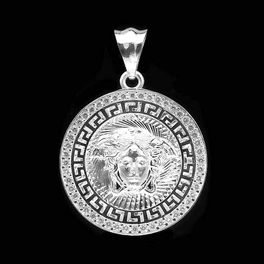 Dây chuyền bạc nam mặt VERSACE