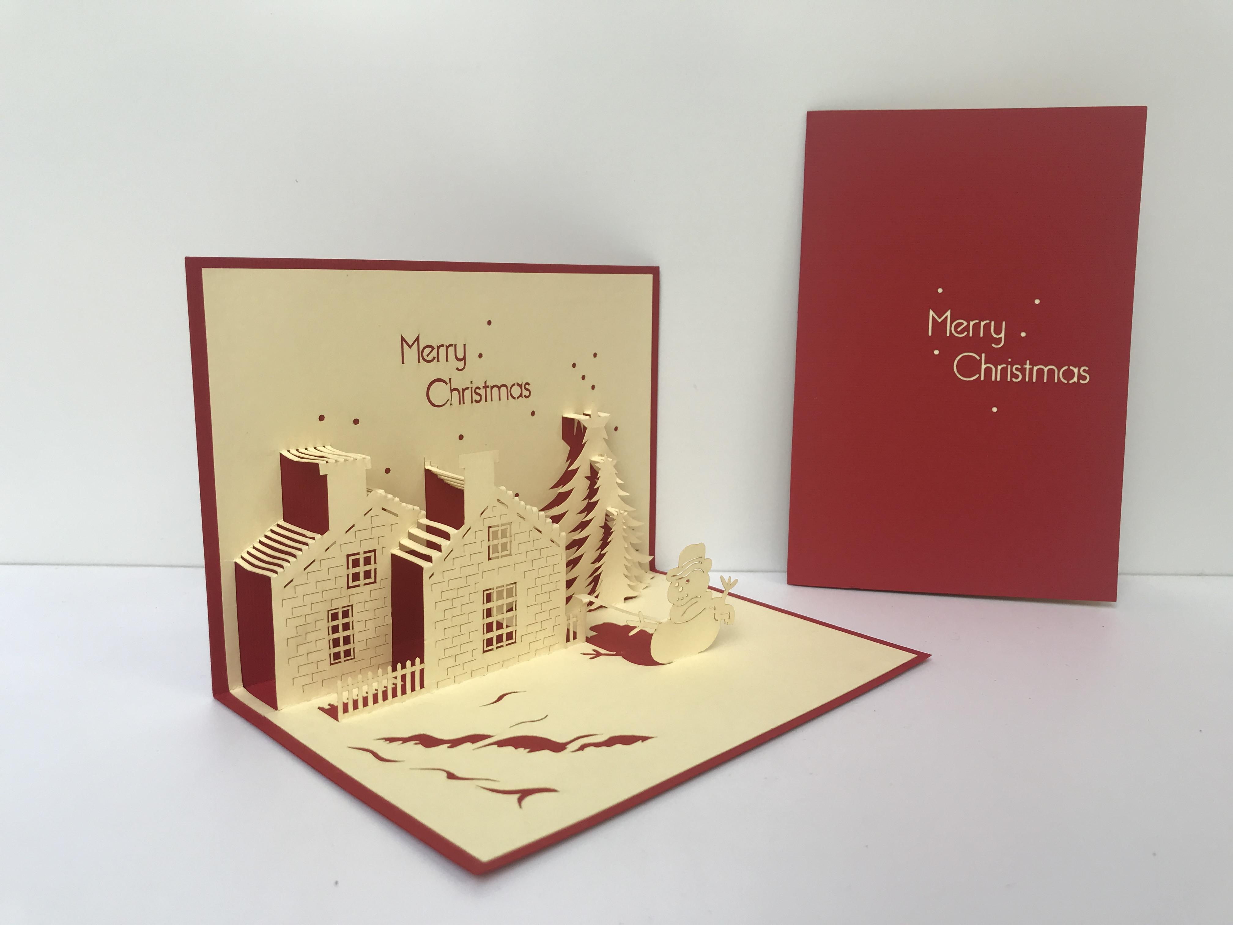 Christmas Tree - Noel - 3D Card