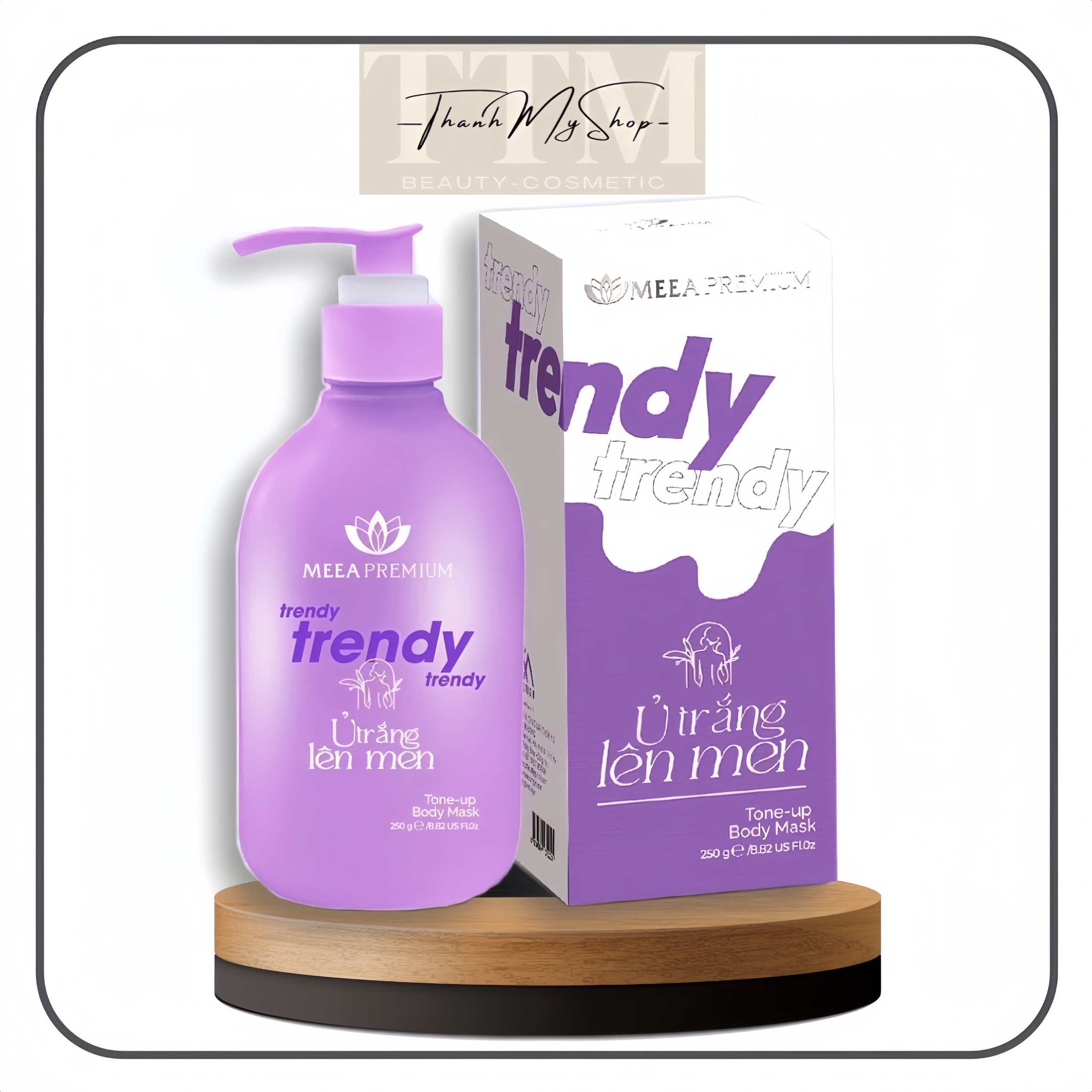 Ủ Trắng Lên Men Body Trendy - Meea Premium