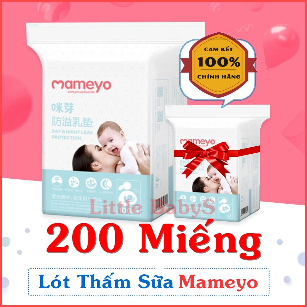 Combo 200 Miếng Lót Thấm Sữa Mameyo
