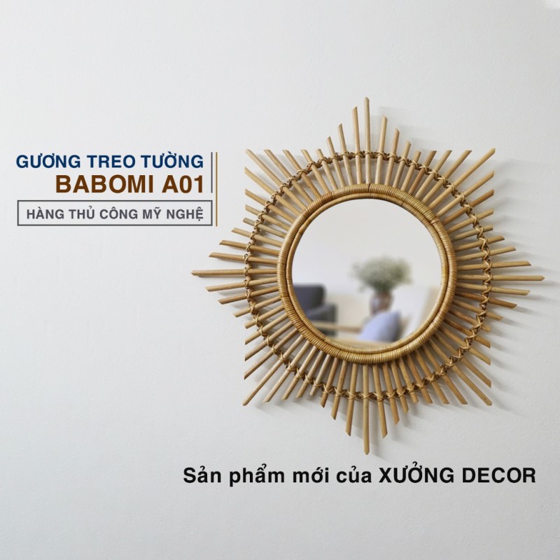 Gương Decor Babomi- Hàng Thủ Công Việt Nam Xuất Khẩu