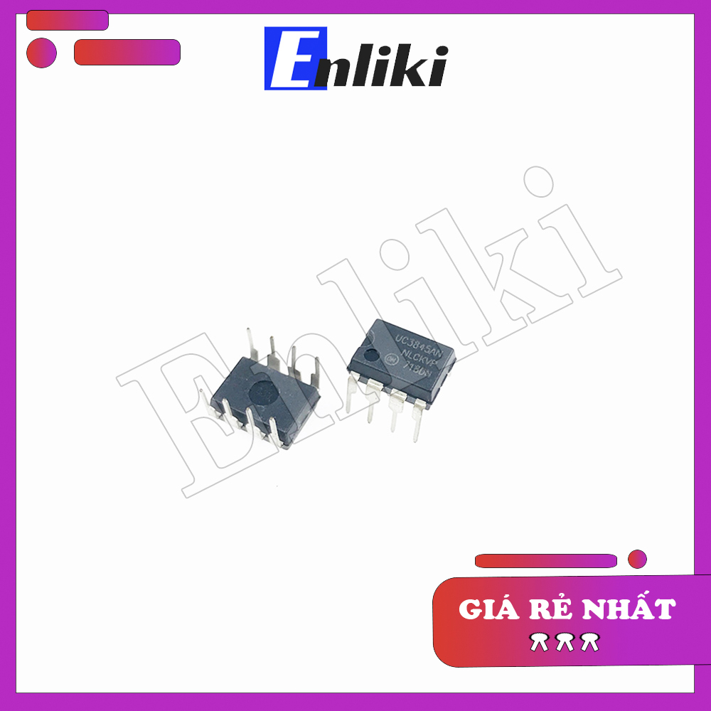 3845 chân cắm Ic dao động UC3845 DIP8