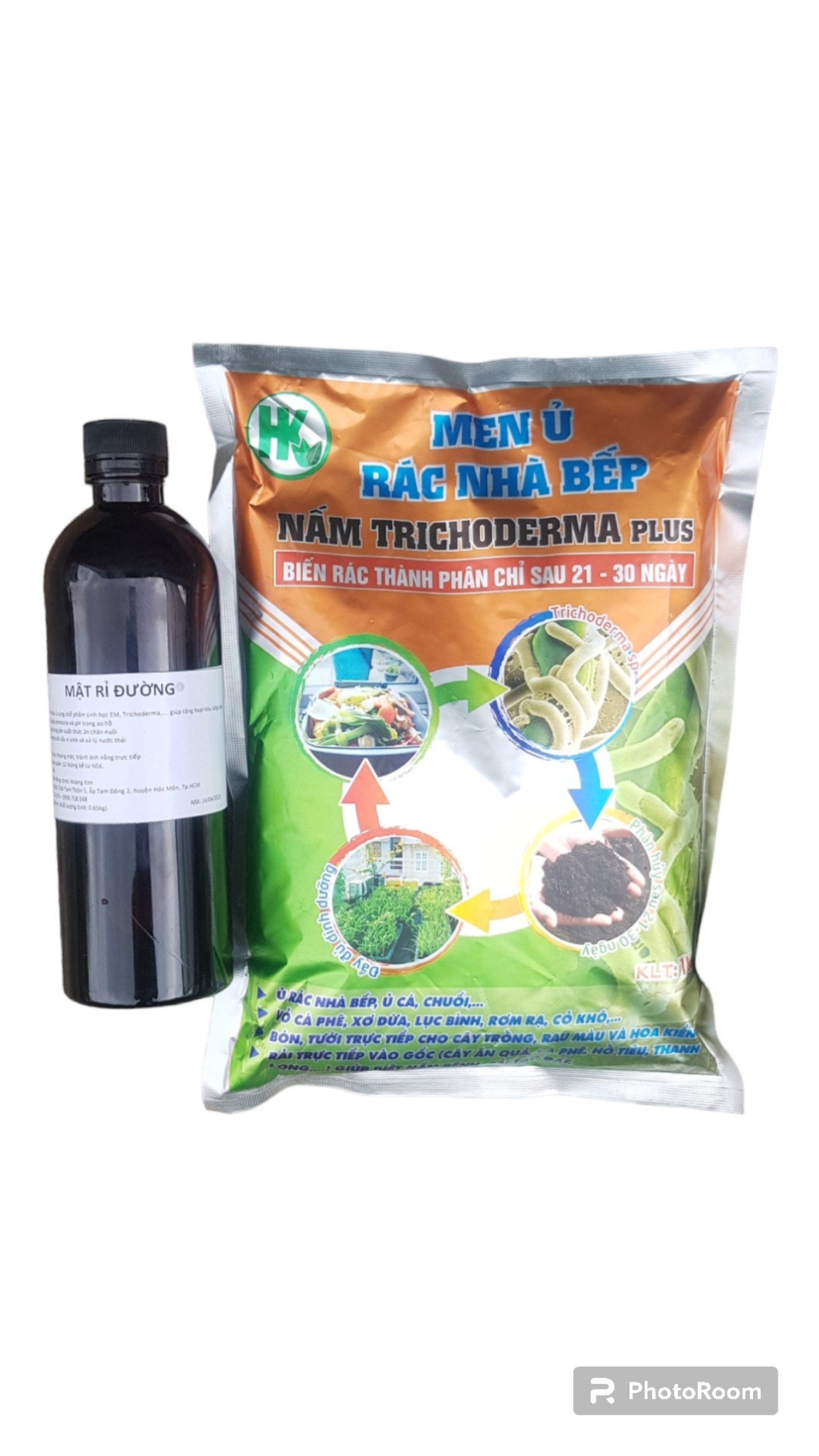 (Free ship)TRICHODERMA, MEN Ủ TRICHODERMA, MEN VI SINH, MEN Ủ PHÂN CHUỒNG, Ủ RÁC NHÀ BẾP, PHÂN HỦY RÁC NHÀ BẾP (GÓI 1KG)