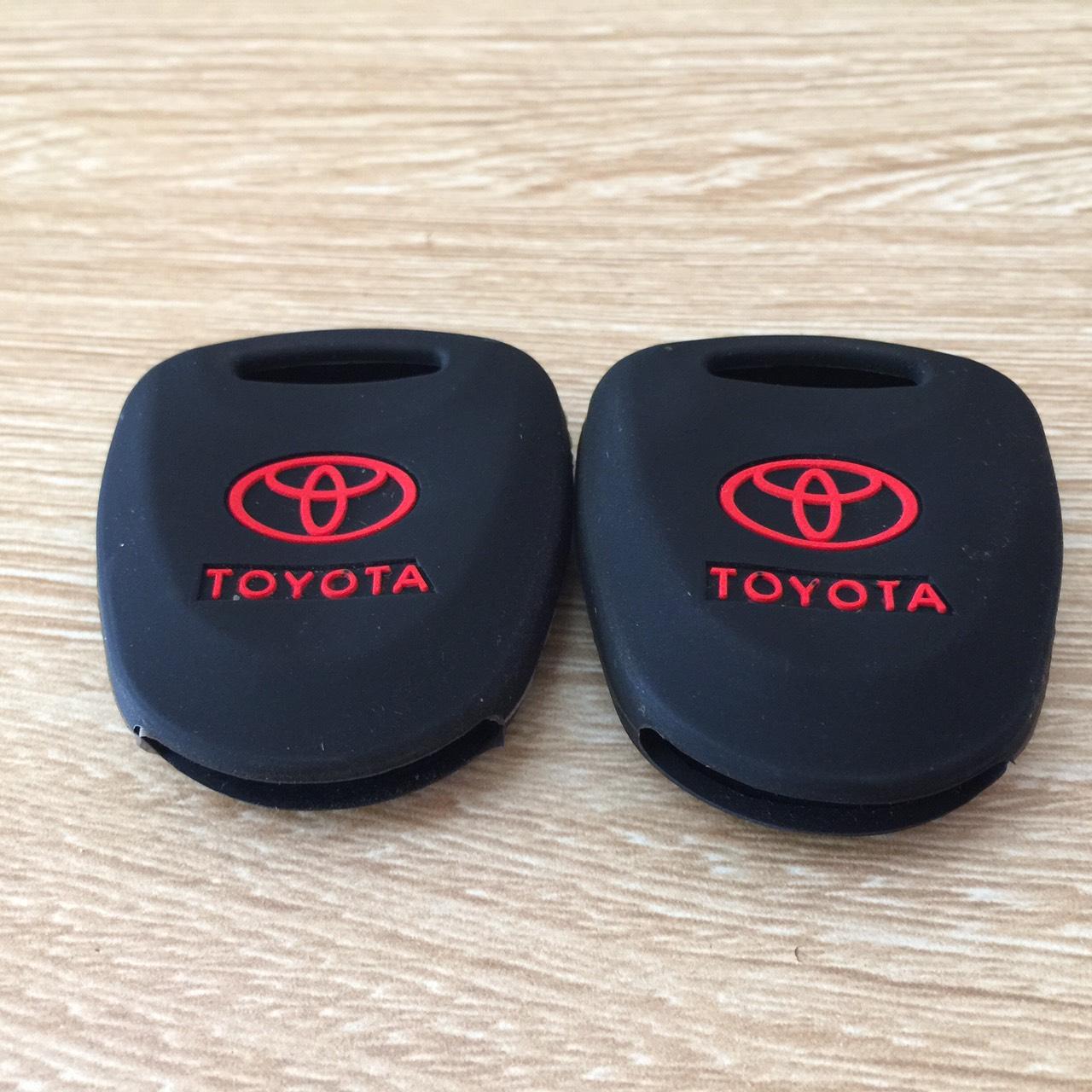 Bao chìa khóa silicon Toyota Wigo