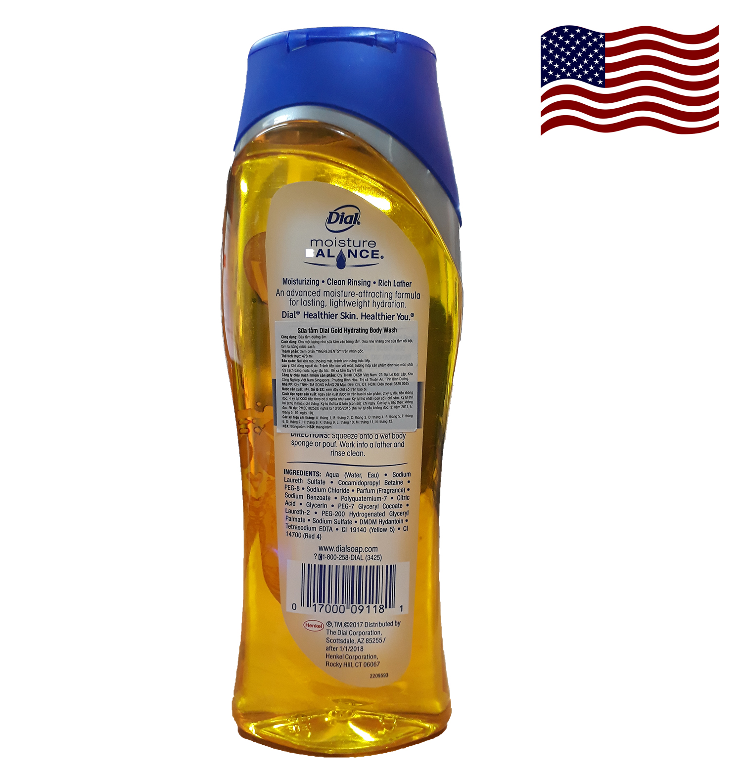 Sữa tắm Dial  Gold 473 ml