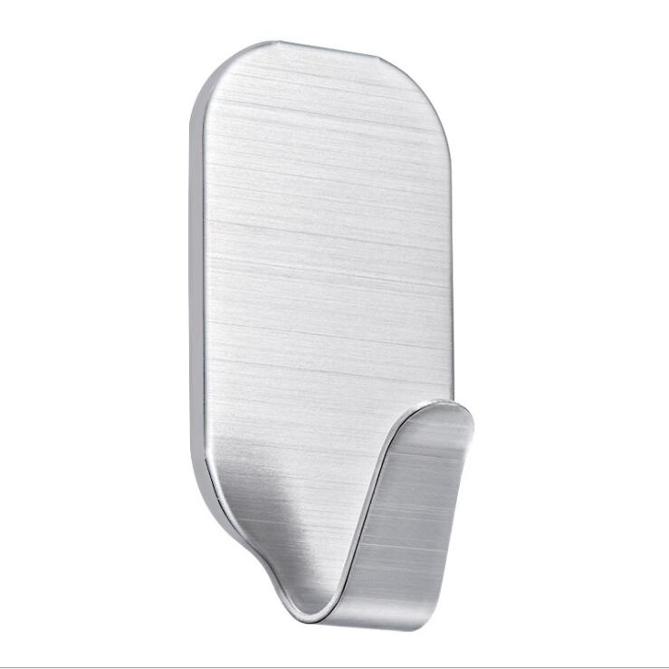 Móc treo đồ dán tường inox 304 siêu dính （4PCS）