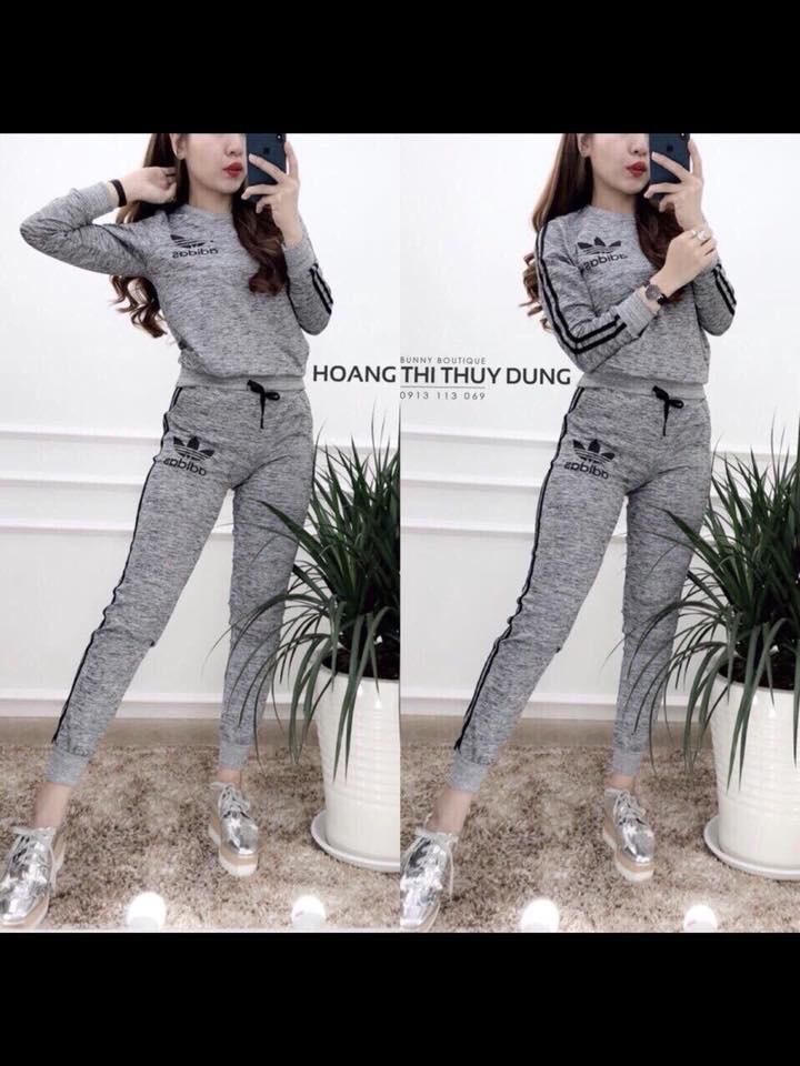 Sét bộ coton lụa in hình adidassss-QH 40-53