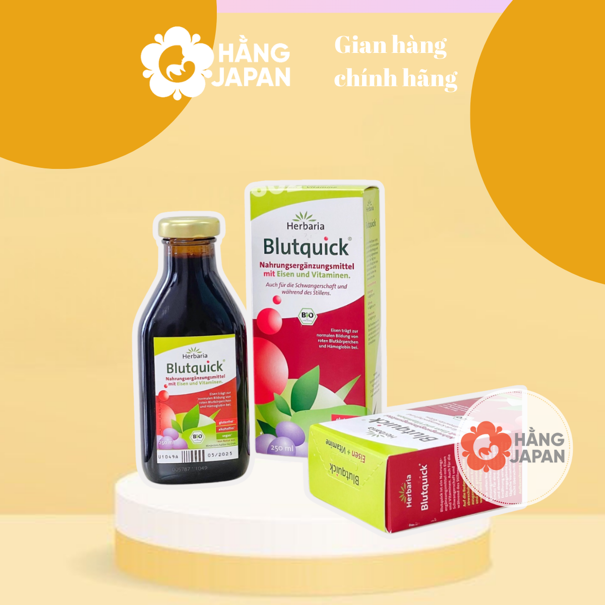 Dung dịch bổ sung sắt hữu cơ Blutquick - Hàng Đức