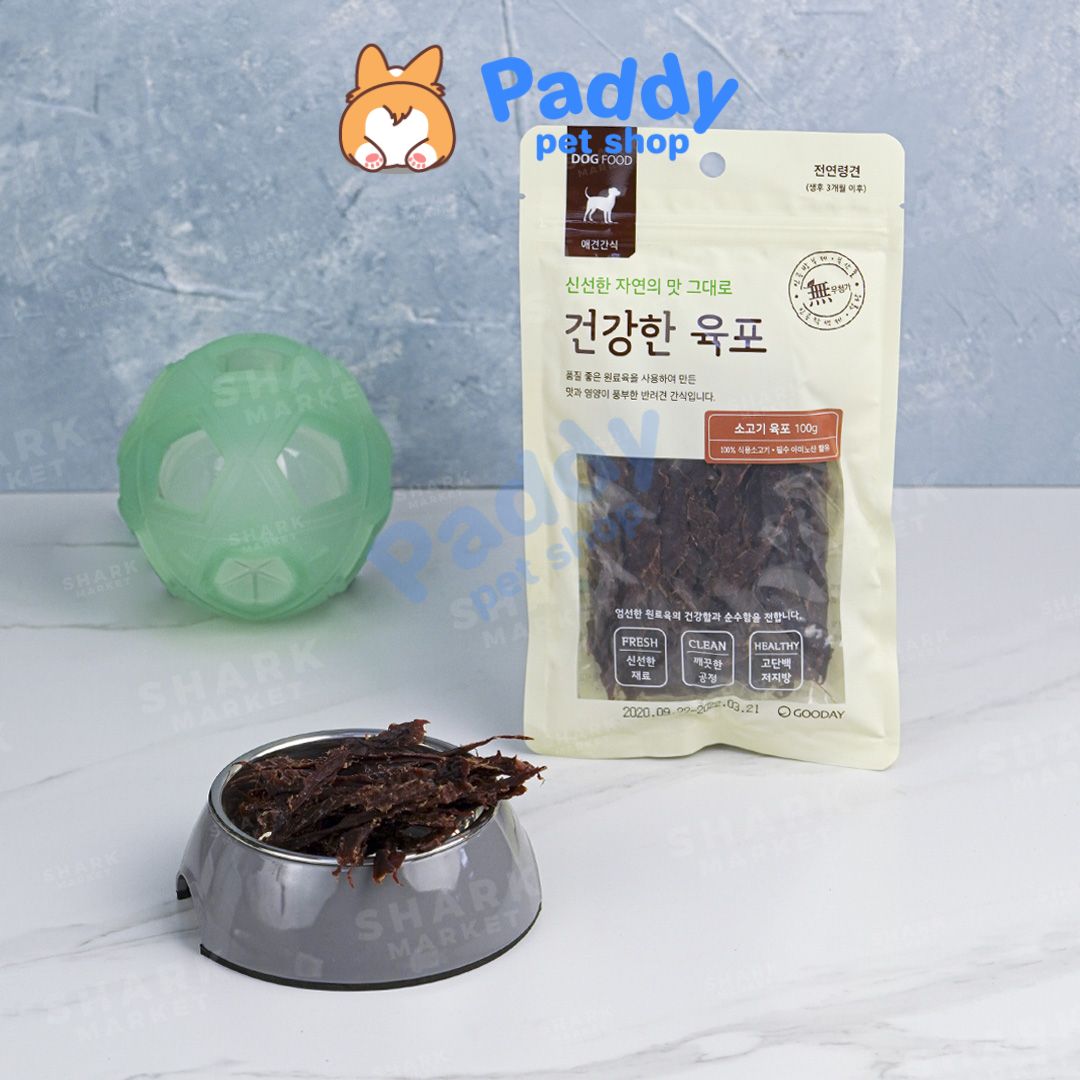 Bánh Thưởng Cho Chó Thịt Sấy Gooday