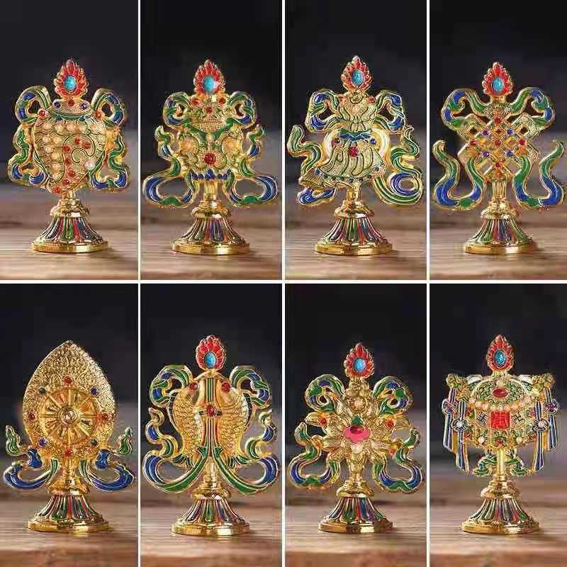 8 CÁT TƯỜNG NGŨ SẮC 10,5 CM