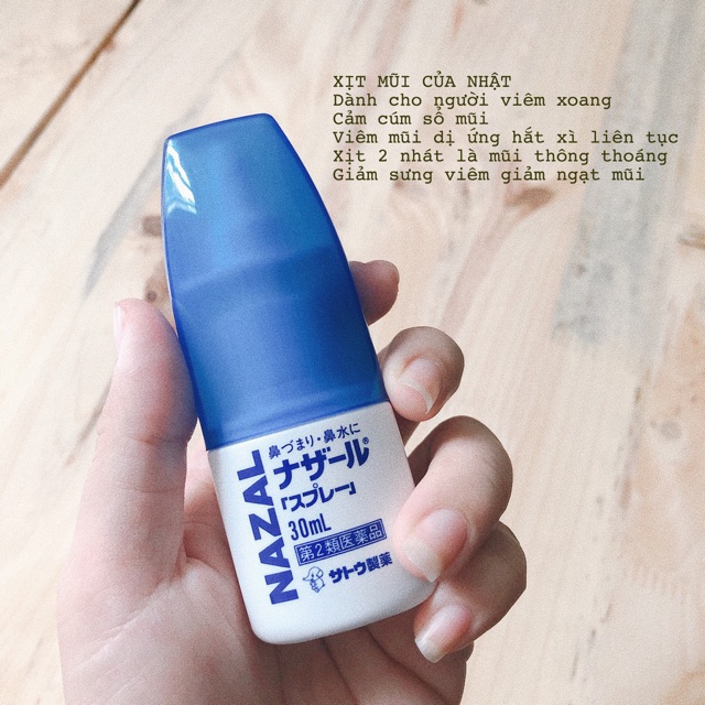Xịt thông mũi Nazal 30ml