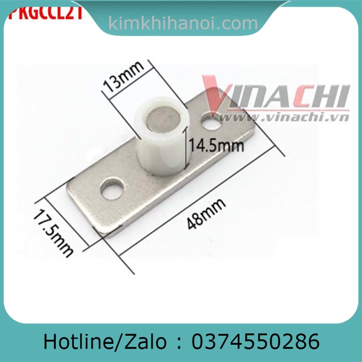 Phụ kiện giữ cánh cửa lùa loại 1 - 1 con lăn