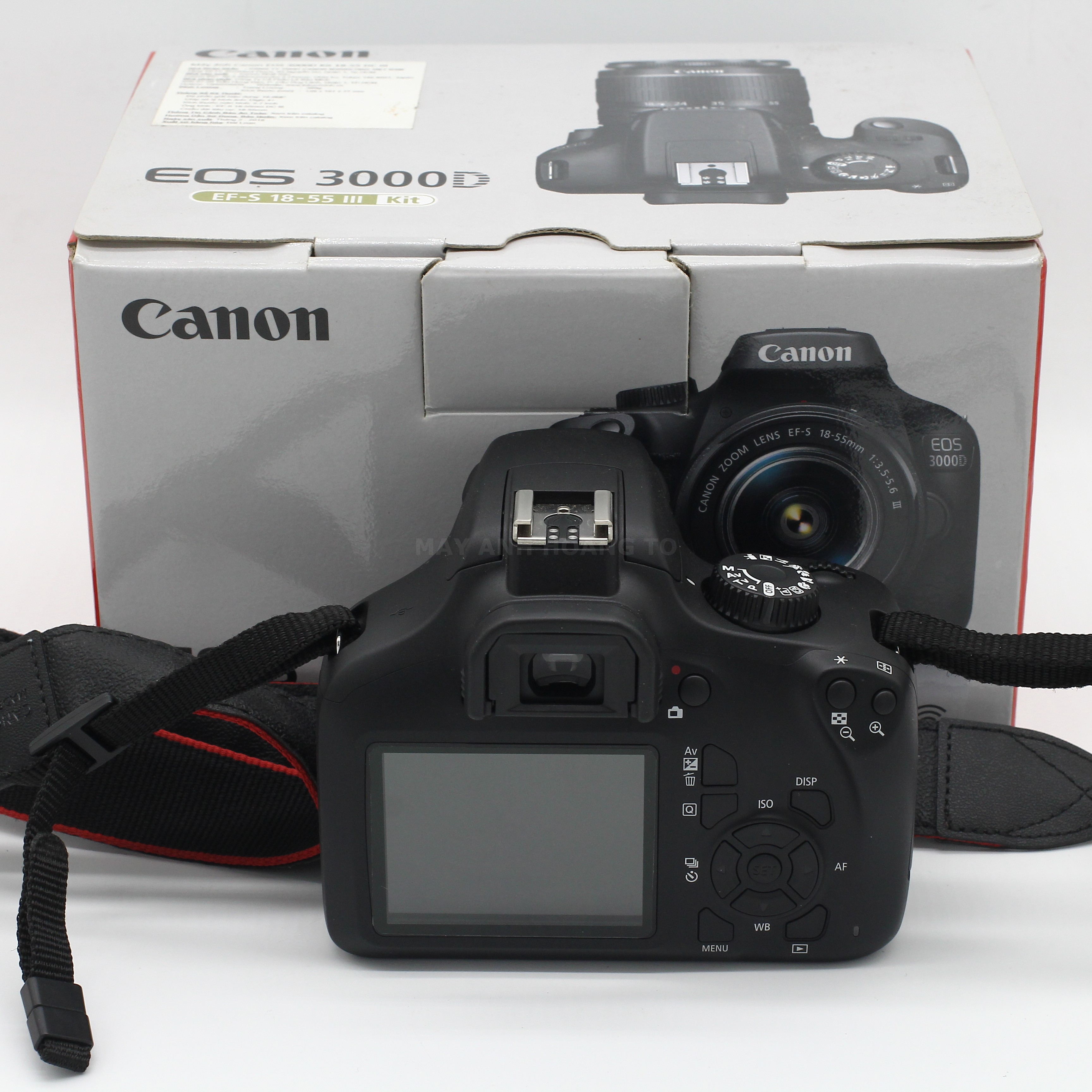 Máy Ảnh Canon EOS 3000D Body - còn BH cty LBM đến 08 2022