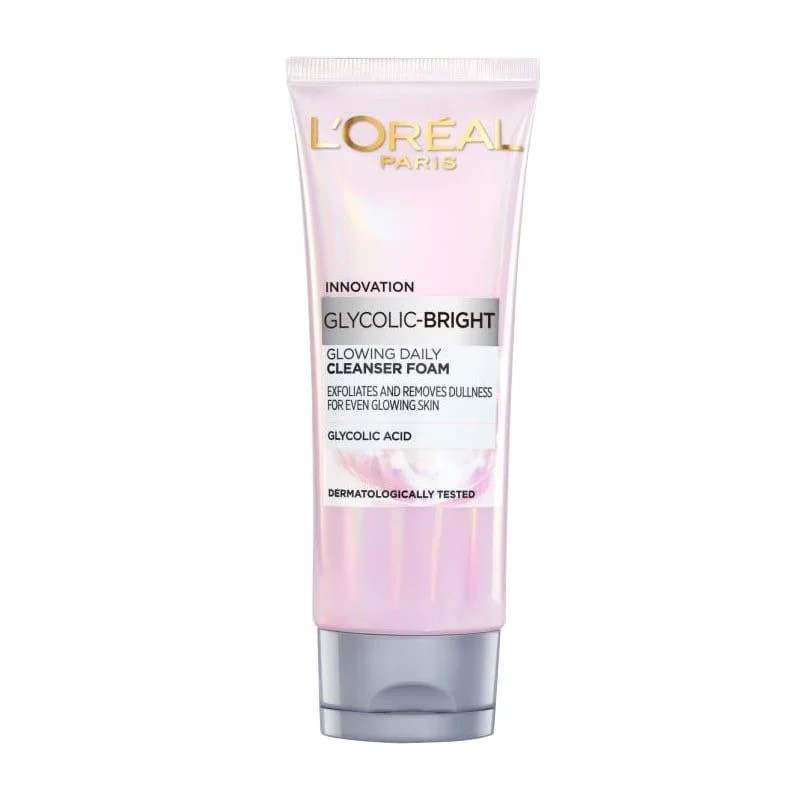[HCM]Sữa rửa mặt Loreal Paris GLYCOLIC BRIGHT 100ml