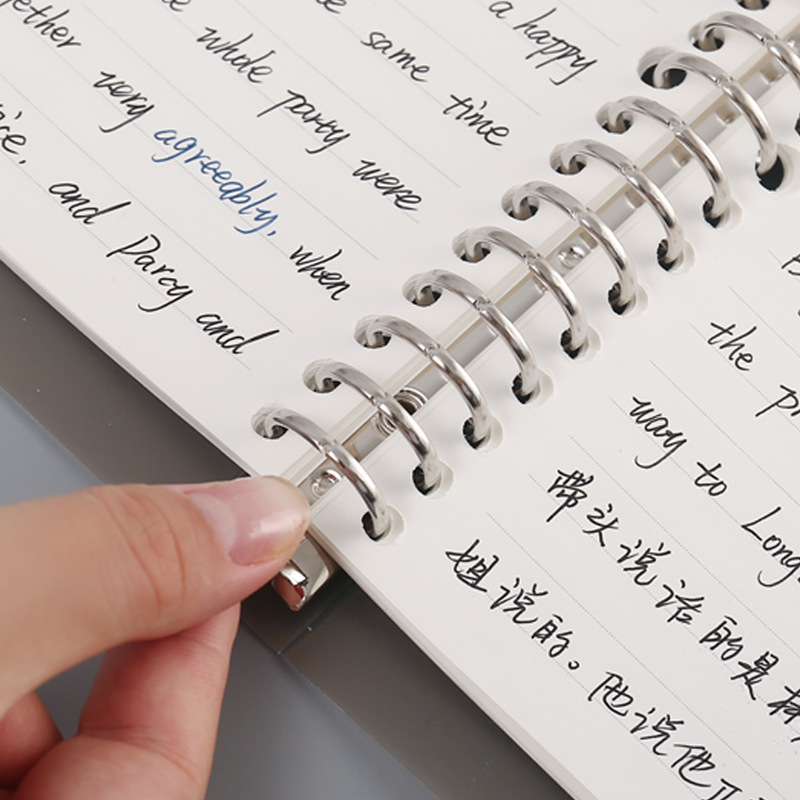 Sổ còng A5 B5, sổ Binder giấy caro dot refill làm sổ kế hoạch planner