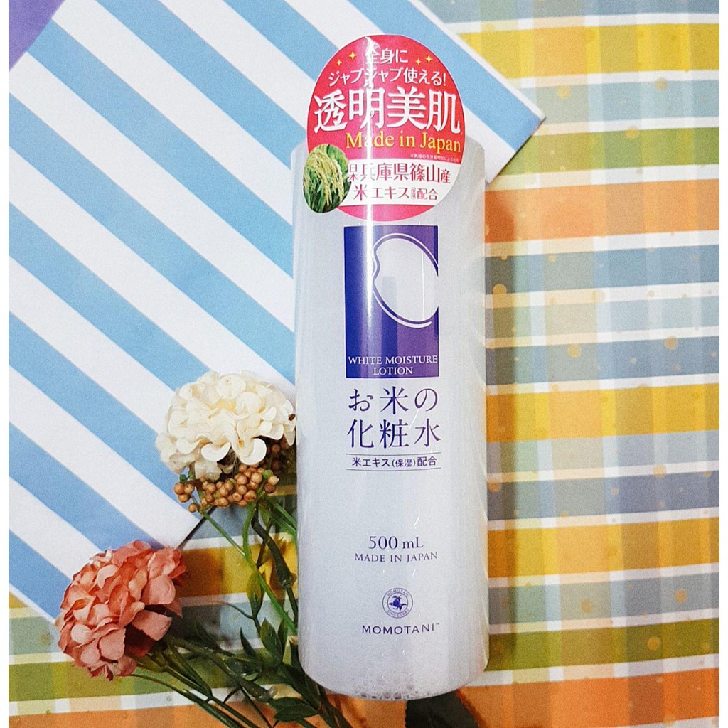 Nước Hoa Hồng Momotani White Moisture Lotion