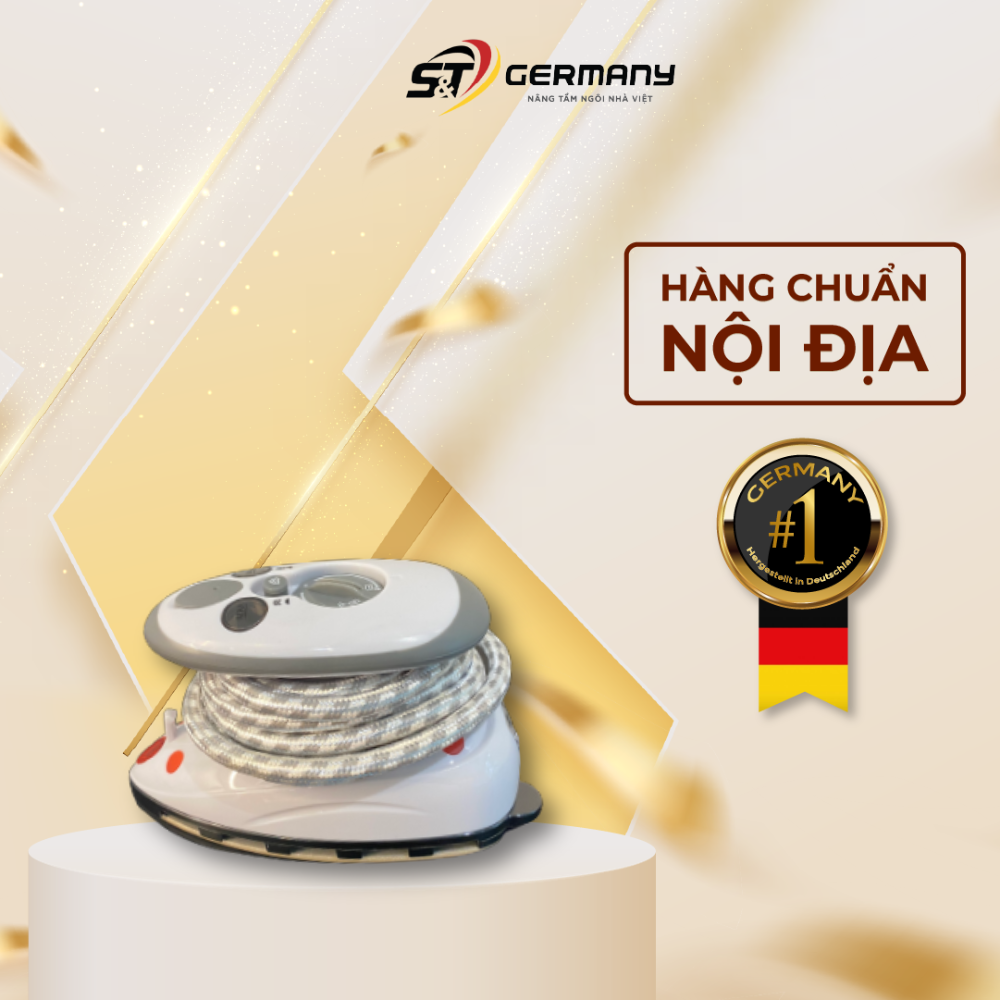 Bàn là du lịch mini Kleiber, Bàn ủi du lịch cầm tay gấp gọn tiện lợi nội địa Đức GermanySnt 20061
